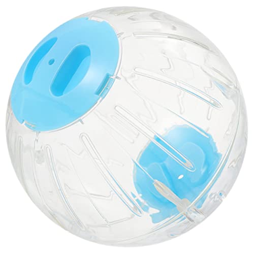 TOYANDONA Klarer Hamster Übungsball Transparente Laufkugel für Kleine Haustiere für Hamster Meerschweinchen und Mäuse mit Luftlöchern für Optimale Belüftung und Einfache von TOYANDONA