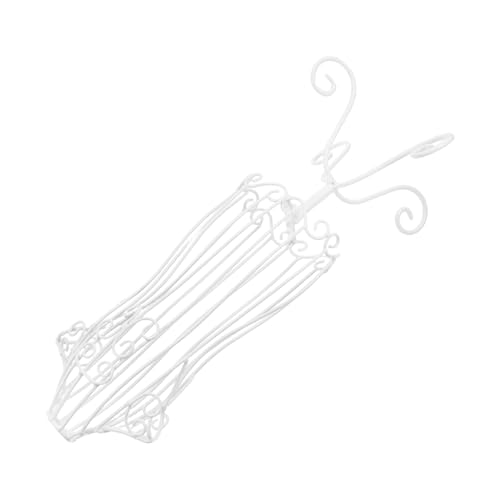 TOYANDONA Kleiderständer Für Haustiere Kleidungsstück Halter Aufhänger Mini -kleiderform Kleiderbügel Für Hundekostüme Kleiner Kleiderbügel Für Hunde Mini -kleiderbügel Markt Weiß Eisen von TOYANDONA