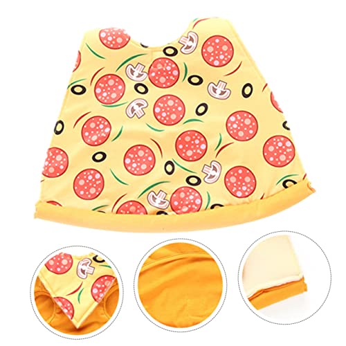 TOYANDONA Halloween Hundekleidung Haustiermantel Pizza-Design Für Spazierengehen Joggen Outdoor-aktivitäten von TOYANDONA