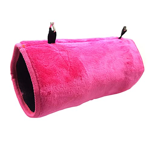 TOYANDONA Kleine Hamster Hängematte Haustierhöhle Snuggle Tunnel für Chinchilla Meerschweinchen und Zufällige aus Hochwertigem Material von TOYANDONA