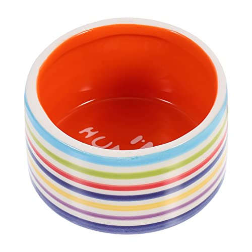 TOYANDONA Kleine Haustier Keramikschale für Hamster und Meerschweinchen Futter und Wassernapf aus Robustem Material zu Reinigen für Nassfutter Langlebig TOYANDONA Kleine Haustier Keramikschale für Hamster und Meerschweinchen Futter und Wassernapf aus Robustem Material zu Reinigen für Nassfutter Langlebig von TOYANDONA