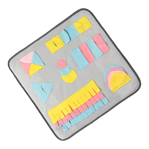 TOYANDONA Plüsch Haustier Schnüffelpad Futter Fütterung Pad Kaninchen Nahrungssuche Kissen Abriebfest Matte TOYANDONA Plüsch Haustier Schnüffelpad Futter Fütterung Pad Kaninchen Nahrungssuche Kissen Abriebfest Matte von TOYANDONA