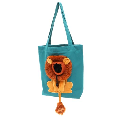 TOYANDONA Kleine Schulter Tragetasche aus Canvas für Katzen und Kleine Hunde Leichter Tragbarer Haustier Transportbeutel mit Offenem Kopfbereich für Reisen und Ausflüge TOYANDONA Kleine Schulter Tragetasche aus Canvas für Katzen und Kleine Hunde Leichter Tragbarer Haustier Transportbeutel mit Offenem Kopfbereich für Reisen und Ausflüge von TOYANDONA