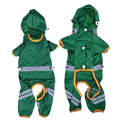 TOYANDONA Kleiner Regenmantel Reflektierender Regenhoodie Für Kleine Und Welpen Wasserdichter Regenslicker S Pomeranian TOYANDONA Kleiner Regenmantel Reflektierender Regenhoodie Für Kleine Und Welpen Wasserdichter Regenslicker S Pomeranian von TOYANDONA