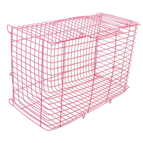 TOYANDONA Kleiner Tragbarer Vogelkäfig Aus Eisen Nymphensittichkäfig Für Transport Und Haltung Für Papageien Und Andere Kleintiere Und Funktional von TOYANDONA