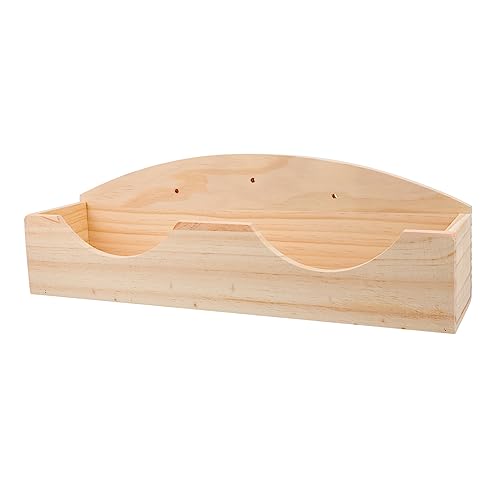 TOYANDONA Kleines Haustier Heu Feeder aus Holz Abnehmbarer Heu Rack für Meerschweinchen und Chinchillas Doppelfunktion Futterstelle Schützt Urin TOYANDONA Kleines Haustier Heu Feeder aus Holz Abnehmbarer Heu Rack für Meerschweinchen und Chinchillas Doppelfunktion Futterstelle Schützt Urin von TOYANDONA