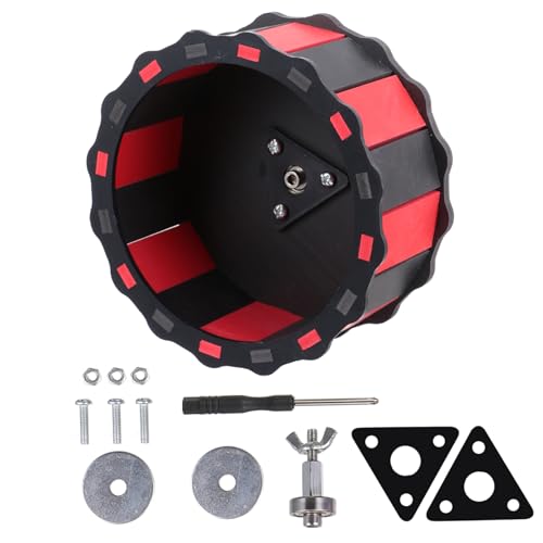 TOYANDONA Kleines Haustier Laufrad für Hamster Chinchilla Meerschweinchen Trainingsspielzeug Sicher aus Hochwertigem Material Fördert Bewegung und Langeweile TOYANDONA Kleines Haustier Laufrad für Hamster Chinchilla Meerschweinchen Trainingsspielzeug Sicher aus Hochwertigem Material Fördert Bewegung und Langeweile von TOYANDONA
