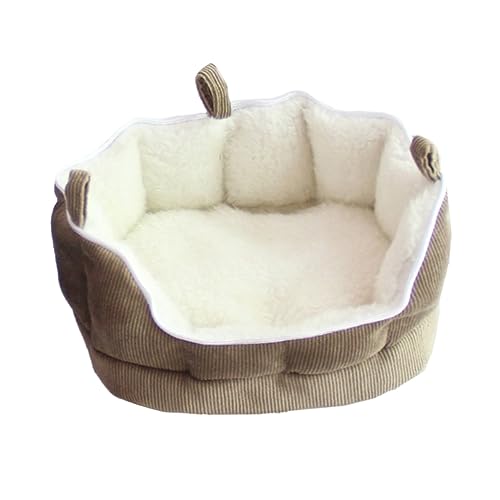 TOYANDONA Kleines Haustier Schlafbett Frettchenhaus Sofa für Hamster und Meerschweinchen Kuschelhöhle aus Weichem Material Gemütlicher Rückzugsort von TOYANDONA