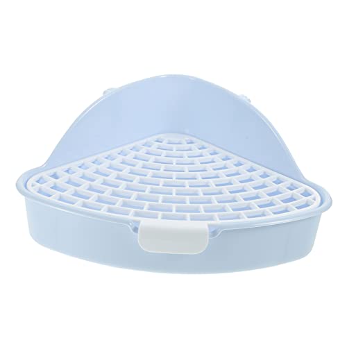 TOYANDONA Kleines Haustier Tablett Für Meerschweinchen Und Hamster Praktische Eck Toilette Für Optimales Training TOYANDONA Kleines Haustier Tablett Für Meerschweinchen Und Hamster Praktische Eck Toilette Für Optimales Training von TOYANDONA