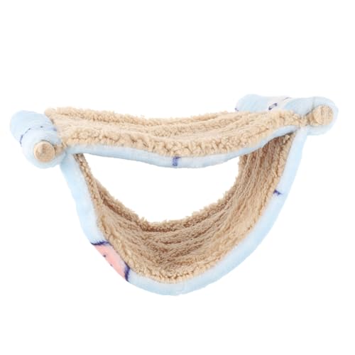TOYANDONA Kleintier Hängematte aus Hochwertigem Material Doppellagiges Schlafnest für Hamster Chinchillas und Andere Kleine Haustiere für Käfigzubehör und Winterkomfort TOYANDONA Kleintier Hängematte aus Hochwertigem Material Doppellagiges Schlafnest für Hamster Chinchillas und Andere Kleine Haustiere für Käfigzubehör und Winterkomfort von TOYANDONA