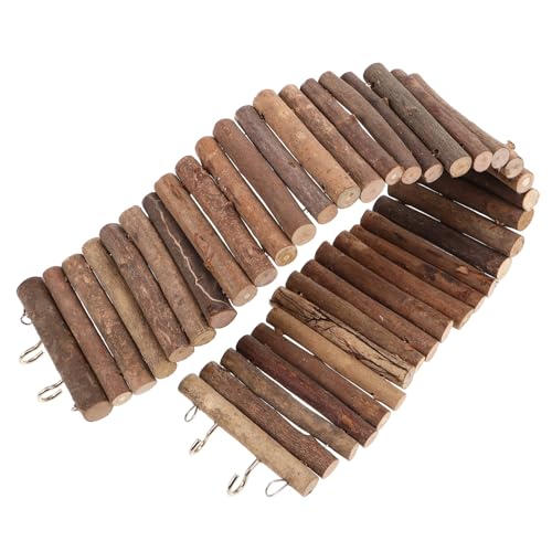 TOYANDONA Kleintier Holz-kletterbrücke Sicherer Spielplatz für Hamster Mäuse Ratten mit Vielseitiger Kletter Versteckfunktion Platzsparend Pflegeleicht und Gesundheitsfördernd TOYANDONA Kleintier Holz-kletterbrücke Sicherer Spielplatz für Hamster Mäuse Ratten mit Vielseitiger Kletter Versteckfunktion Platzsparend Pflegeleicht und Gesundheitsfördernd von TOYANDONA