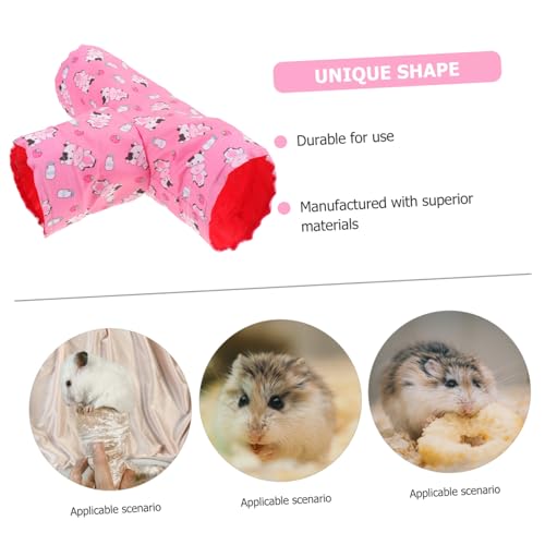 TOYANDONA Kleintier Tunnelhaus aus Langlebigem Material Gemütlicher Rückzugsort für Hamster und Meerschweinchen Kanal Versteck für Sicheren Schlaf Geeignet als Haustiertunnel und TOYANDONA Kleintier Tunnelhaus aus Langlebigem Material Gemütlicher Rückzugsort für Hamster und Meerschweinchen Kanal Versteck für Sicheren Schlaf Geeignet als Haustiertunnel und von TOYANDONA