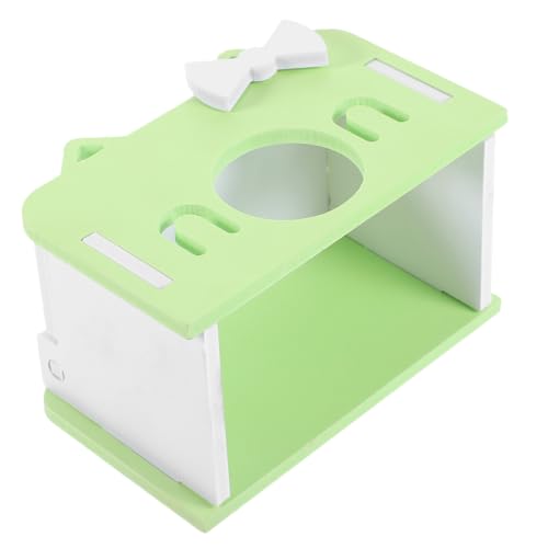 TOYANDONA Kleintier Versteckhaus PVC Großes Hamsterhaus für Zwerghamster und Mäuse Gemütliches Nagetier Spielhaus Robustes Nagerhaus Rückzugsort für Kleine Haustiere von TOYANDONA