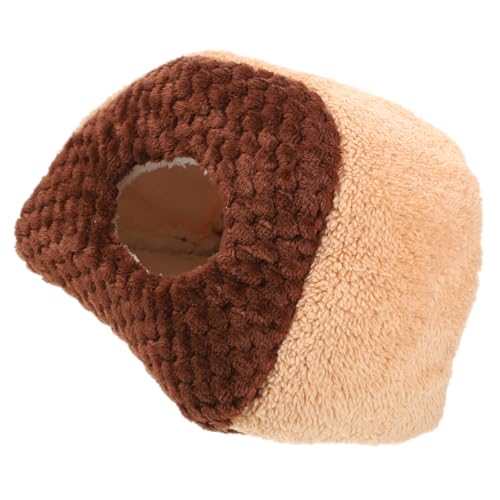TOYANDONA Kleintierbett aus Baumwollfleece Wärmeisolierend Kreatives Hamster und Meerschweinchen Nest Schlaffreundlich Geeignet für Hamster Meerschweinchen Chinchilla und Andere Kleintiere von TOYANDONA