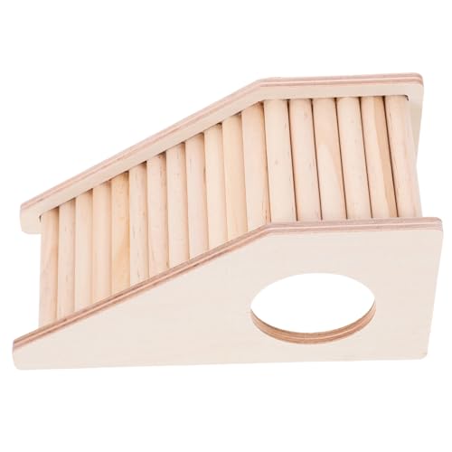 TOYANDONA Kletterleiter für Hamster aus Natürlichem Holz Multifunktionale Spielzeugleiter für Kleintiere für Käfige Spielplatz für Meerschweinchen und Rennmäuse TOYANDONA Kletterleiter für Hamster aus Natürlichem Holz Multifunktionale Spielzeugleiter für Kleintiere für Käfige Spielplatz für Meerschweinchen und Rennmäuse von TOYANDONA