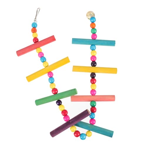 TOYANDONA Kletterleiter für Papageien Barsch Sittichkäfig Papageienleiter Vogelkäfigspielzeug Vogelspielzeug Papagei-Kletterleiter- Vogelkäfigzubehör Vogel kletterleiter Eisen Bunt TOYANDONA Kletterleiter für Papageien Barsch Sittichkäfig Papageienleiter Vogelkäfigspielzeug Vogelspielzeug Papagei-Kletterleiter- Vogelkäfigzubehör Vogel kletterleiter Eisen Bunt von TOYANDONA