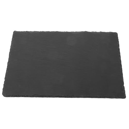 TOYANDONA Klettermatte für Haustiere Schildkrötenpad Schildkrötenfelsplatte Hitze Schildkrötenbecken groß Aquariumlandschaftsbaudekor Dekorationen für Schildkrötenpanzer Schiefer Black von TOYANDONA