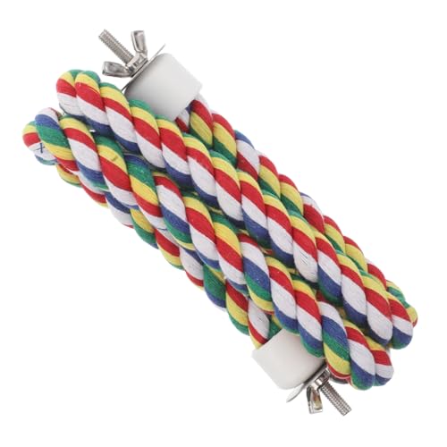 TOYANDONA Kletterseil Für Papageien Sittich Sitzstange Vogelseil Sitzstange Vogelsitzstange Seil Papagei Vogelständer Papageien Sitzstangen Für Große Vögel Papagei Buntes TOYANDONA Kletterseil Für Papageien Sittich Sitzstange Vogelseil Sitzstange Vogelsitzstange Seil Papagei Vogelständer Papageien Sitzstangen Für Große Vögel Papagei Buntes von TOYANDONA