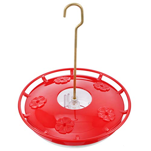 TOYANDONA Kolibri-Feeder Kolibri-futterständer Vogelhäuschen Für Draussen Kolibri -Feeder Fütterung Wasser Futterspender Barsch Hängend Fensterkitt Außenbereich Vogelzubehör Plastik Rot von TOYANDONA