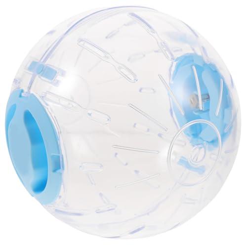 TOYANDONA Kompakter Hamster Übungsball mit Belüftungslöchern für Zwerghamster Meerschweinchen und Rennmäuse Sicheres Schlossdesign für Einfache Installation und Tragbar von TOYANDONA