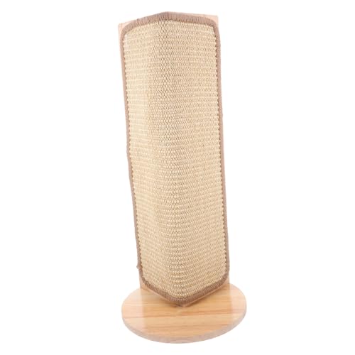 TOYANDONA Kratzmatte aus Natürlichem Sisal für Katzen Langlebiger Möbel Sofaschützer Kratzfeste Eckeckecke für Indoor Katzen Einfach zu Montierendes Kratzbrett zum Schutz von Wänden und von TOYANDONA