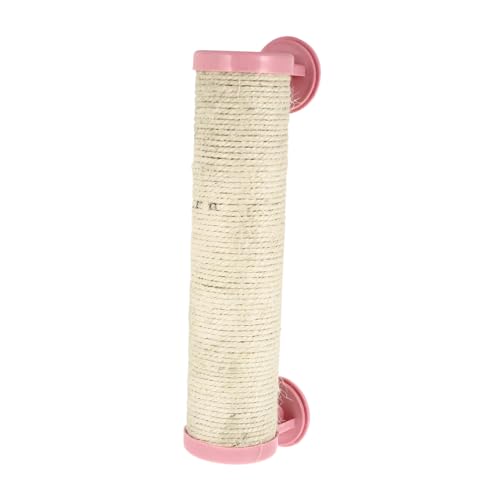 TOYANDONA Kratzsäule Katzenmittelgroß aus Strapazierfähigem Sisal und Karton Katzenkletterspielzeug und Kratzbrett zum Schutz von Möbeln Hautfreundlich und Leicht zu Zufällige Farbe von TOYANDONA