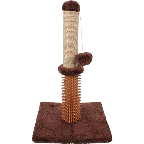 TOYANDONA Kratzsäule für Katzen Langlebiger Wiederverwendbarer Kratzbaum mit Stabilem Design für Beschäftigung Ihrer Katze Schützt Möbel und Fördert die Krallenpflege TOYANDONA Kratzsäule für Katzen Langlebiger Wiederverwendbarer Kratzbaum mit Stabilem Design für Beschäftigung Ihrer Katze Schützt Möbel und Fördert die Krallenpflege von TOYANDONA
