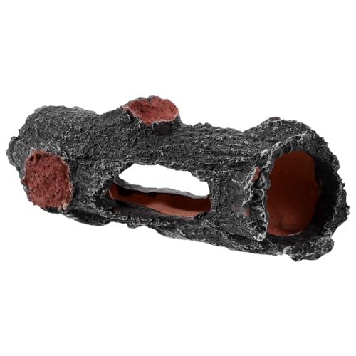 TOYANDONA Kreative Aquarium Deko Baumstamm Höhle aus Resin Langlebige Terrarien Versteck Dekoration für Fische und Reptilien Naturgetreues Design Farbecht Wiederverwendbar Sicher für TOYANDONA Kreative Aquarium Deko Baumstamm Höhle aus Resin Langlebige Terrarien Versteck Dekoration für Fische und Reptilien Naturgetreues Design Farbecht Wiederverwendbar Sicher für von TOYANDONA