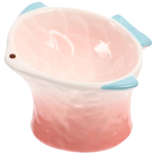 TOYANDONA Kreative Katzenfutter Schale Niedliche Rosa Flache für Katzen und Hunde rutschfest Leicht zu Reinigen Fördert Entspanntes Fressen für Haustierfreunde TOYANDONA Kreative Katzenfutter Schale Niedliche Rosa Flache für Katzen und Hunde rutschfest Leicht zu Reinigen Fördert Entspanntes Fressen für Haustierfreunde von TOYANDONA