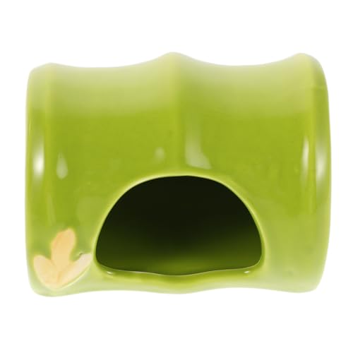 TOYANDONA Kreatives Bambusförmiges Tierheim für Kleine Tiere Rückzugsort und Spielplatz für Hamster Mäuse und Ratten im Sommer TOYANDONA Kreatives Bambusförmiges Tierheim für Kleine Tiere Rückzugsort und Spielplatz für Hamster Mäuse und Ratten im Sommer von TOYANDONA