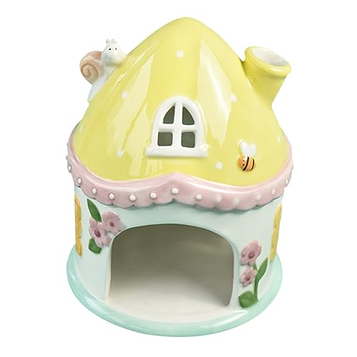 TOYANDONA Kreatives Hamsterhaus aus Keramik Dekoratives Nest für Hamster und Meerschweinchen Gemütliches Versteck für Kleine Haustiere für Spiel und Schlafen TOYANDONA Kreatives Hamsterhaus aus Keramik Dekoratives Nest für Hamster und Meerschweinchen Gemütliches Versteck für Kleine Haustiere für Spiel und Schlafen von TOYANDONA