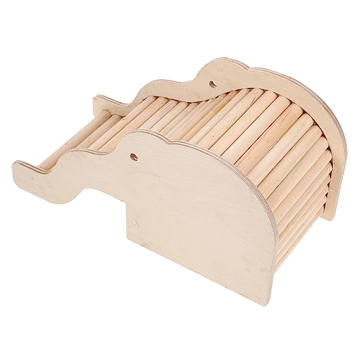TOYANDONA Hamster Versteck Haus Holzleiter Spielzeug Für Kleine Haustiere Klettern Nest Aus Holz Langlebig Mit Bissschutz Kreatives Design Für Hamsterkäfige TOYANDONA Hamster Versteck Haus Holzleiter Spielzeug Für Kleine Haustiere Klettern Nest Aus Holz Langlebig Mit Bissschutz Kreatives Design Für Hamsterkäfige von TOYANDONA