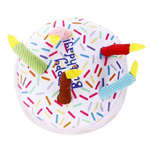 TOYANDONA Kuchen Plüschtiere Haustier ausgestopft Pfote klein Welpe Karikatur Hund Geburtstagstorte knuddelig Hundekuchen Partyzubehör Plüsch Geburtstagstorte TOYANDONA Kuchen Plüschtiere Haustier ausgestopft Pfote klein Welpe Karikatur Hund Geburtstagstorte knuddelig Hundekuchen Partyzubehör Plüsch Geburtstagstorte von TOYANDONA