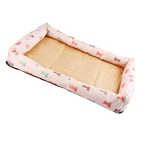 TOYANDONA Kühlmatte für Haustiere Atmungsaktive Selbstkühlendes Hundebett Bequeme Liegefläche für Katzen S Zufälliges TOYANDONA Kühlmatte für Haustiere Atmungsaktive Selbstkühlendes Hundebett Bequeme Liegefläche für Katzen S Zufälliges von TOYANDONA