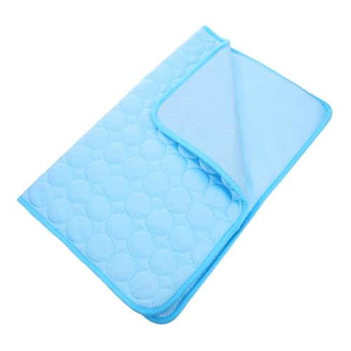 TOYANDONA Kühlmatte für Katzen Selbstkühlend zu Reinigen Tragbar für Reisen für Kühlen Schlaf und Spielspaß von TOYANDONA