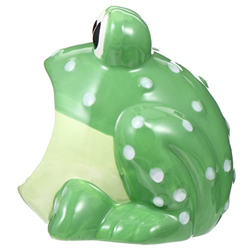TOYANDONA Kühlnest Für Hamster Kleintier Hamsterhütte Kleines Tier Kleintier Hamster Höhle Versteck Mini-hüttenkäfig Kleines Hamsterhaus Hamsterhütten Geformt Chinchilla Mäuse Keramik Green von TOYANDONA