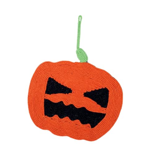 TOYANDONA Kürbisförmige Katzenkratzplatte aus Sisal Stabiler Kratzbrett für Kätzchen Katzenunterhaltungsspielzeug für Halloween Schützt Möbel und Fördert Aktivität TOYANDONA Kürbisförmige Katzenkratzplatte aus Sisal Stabiler Kratzbrett für Kätzchen Katzenunterhaltungsspielzeug für Halloween Schützt Möbel und Fördert Aktivität von TOYANDONA
