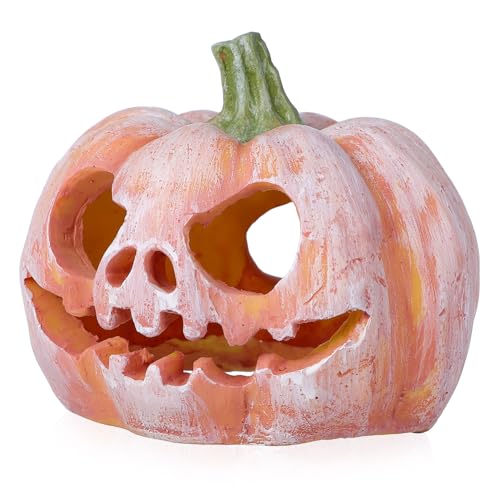 TOYANDONA Kürbisförmiges Fischversteck für Aquarien Halloween Dekoration für Fische und Garnelen Einfache Installation Langlebig und Sicher für Aquariengrößen TOYANDONA Kürbisförmiges Fischversteck für Aquarien Halloween Dekoration für Fische und Garnelen Einfache Installation Langlebig und Sicher für Aquariengrößen von TOYANDONA