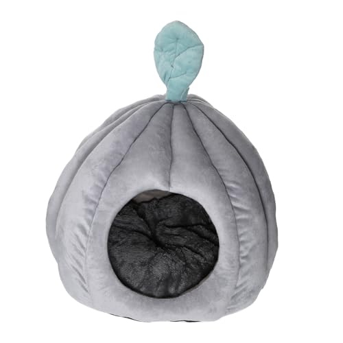 TOYANDONA Kürbisförmiges Katzenbett für Winter Waschbares Katzenhaus für Drinnen und Draußen Komfortable Katzenhöhle Strapazierfähig und Atmungsaktiv für Wohnungskatzen und Haustiere TOYANDONA Kürbisförmiges Katzenbett für Winter Waschbares Katzenhaus für Drinnen und Draußen Komfortable Katzenhöhle Strapazierfähig und Atmungsaktiv für Wohnungskatzen und Haustiere von TOYANDONA