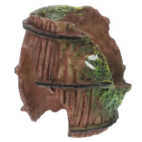 TOYANDONA Kunststoff-Spinnen-höhlen-lebensraum-zubehör, Schildkröten-lebensraum, Schildkröten-aalplattform-Muschel, Bartagamen-Tank-Dekoration TOYANDONA Kunststoff-Spinnen-höhlen-lebensraum-zubehör, Schildkröten-lebensraum, Schildkröten-aalplattform-Muschel, Bartagamen-Tank-Dekoration von TOYANDONA