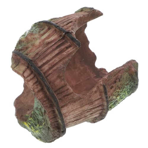TOYANDONA Kunststoff-versteck, Kleine Spinnen, Terrarium, Schildkröten-lebensraum, Schildkröten-aalplattform, Muschel, Bartagamen, Tank-Dekoration TOYANDONA Kunststoff-versteck, Kleine Spinnen, Terrarium, Schildkröten-lebensraum, Schildkröten-aalplattform, Muschel, Bartagamen, Tank-Dekoration von TOYANDONA