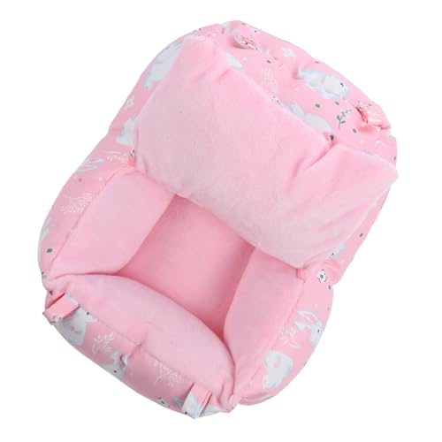 TOYANDONA Kuschelnest Für Kleine Haustiere Warmes Schlafbett Für Meerschweinchen Hamster Chinchilla Verdickt Und Gemütlich Für Winter Sicheres Versteck Und Spielhaus von TOYANDONA