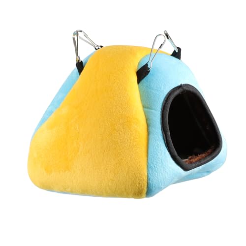 TOYANDONA Warm Nest Bed Für Kleintiere Winddichtes Warmes Haus Für Hamster Ratten Und Chinchillas Gemütlicher Rückzugsort Für Winter Für Kleine Haustiere von TOYANDONA