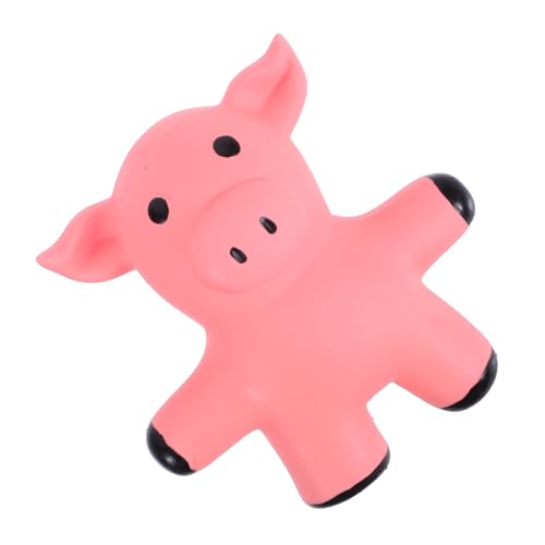 TOYANDONA Latexspielzeug für Haustiere Tier Latex - -Kauspielzeug Kauspielzeug Welpenspielzeug Hundespielzeug Quietschendes Welpenspielzeug Emulsion Rosa von TOYANDONA