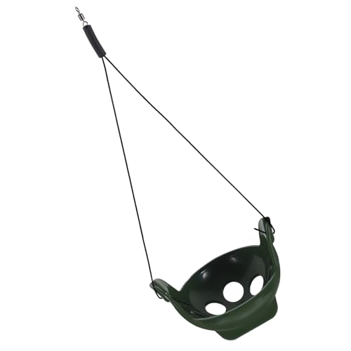 TOYANDONA Lebensraum für Haustiere Wasserlebewesen Kleintier Terrarium Reptilien Behausung Amphibie Lebensraum Terrarium Frosch-Panzer Reptilien-Ruhelebensraum dekorative Plattform Abs Green von TOYANDONA