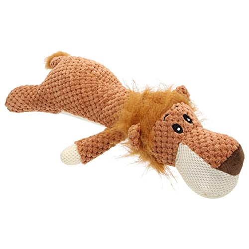 TOYANDONA Löwenspielzeug Hundekauspielzeug Hundespielzeug Zahnen Beissen Interessantes Welpenspielzeug Interessantes Kauspielzeug Für Hunde Welpenzubehör Plüsch Orange TOYANDONA Löwenspielzeug Hundekauspielzeug Hundespielzeug Zahnen Beissen Interessantes Welpenspielzeug Interessantes Kauspielzeug Für Hunde Welpenzubehör Plüsch Orange von TOYANDONA