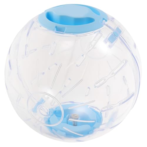 TOYANDONA Lustiger Hamsterlaufball Großer Transparenter Übungsball mit Belüftungslöchern für Hamster Meerschweinchen und Rennmäuse Langlebiges PC Material für Gesunde Aktivitäten TOYANDONA Lustiger Hamsterlaufball Großer Transparenter Übungsball mit Belüftungslöchern für Hamster Meerschweinchen und Rennmäuse Langlebiges PC Material für Gesunde Aktivitäten von TOYANDONA