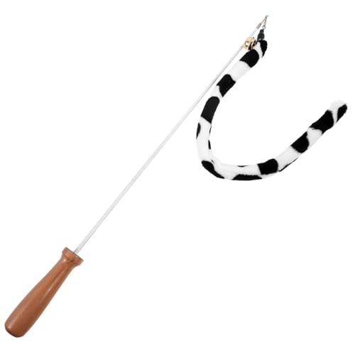 TOYANDONA Lustiges Katzenspielzeug Kontrollstab Stimulierender Zeiger Katzenspielzeugstab Selbstunterhaltung Kätzchen Wackeln Für Große Spielzeuge Necken Teaser Katzen Kauen von TOYANDONA