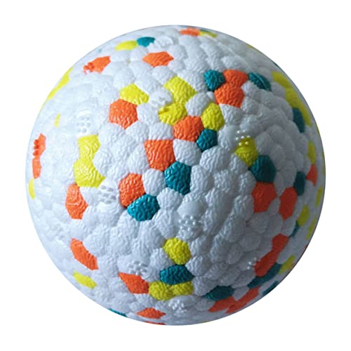 TOYANDONA Mahlkugel Beißball für Haustiere Haustierzubehör Trainingsball für Hunde Haustier molare Kugel Haustier Interactive Toys Trainingsball für Haustiere Kauball etpu Bunt von TOYANDONA