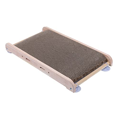 TOYANDONA Massivholz Katzen Kratz Brett Katzenkratzbrett Kratzer kratzpads für Katzen drinnen Katzenspielzeug Kratzunterlage Kratzbrett für Haustiere Kratzbrett für Katze Bambus Braun TOYANDONA Massivholz Katzen Kratz Brett Katzenkratzbrett Kratzer kratzpads für Katzen drinnen Katzenspielzeug Kratzunterlage Kratzbrett für Haustiere Kratzbrett für Katze Bambus Braun von TOYANDONA